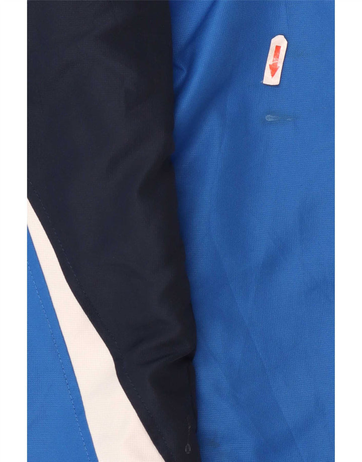 Asics Herre grafisk træningsdragt Topjakke XL Blå Colourblock Polyester
