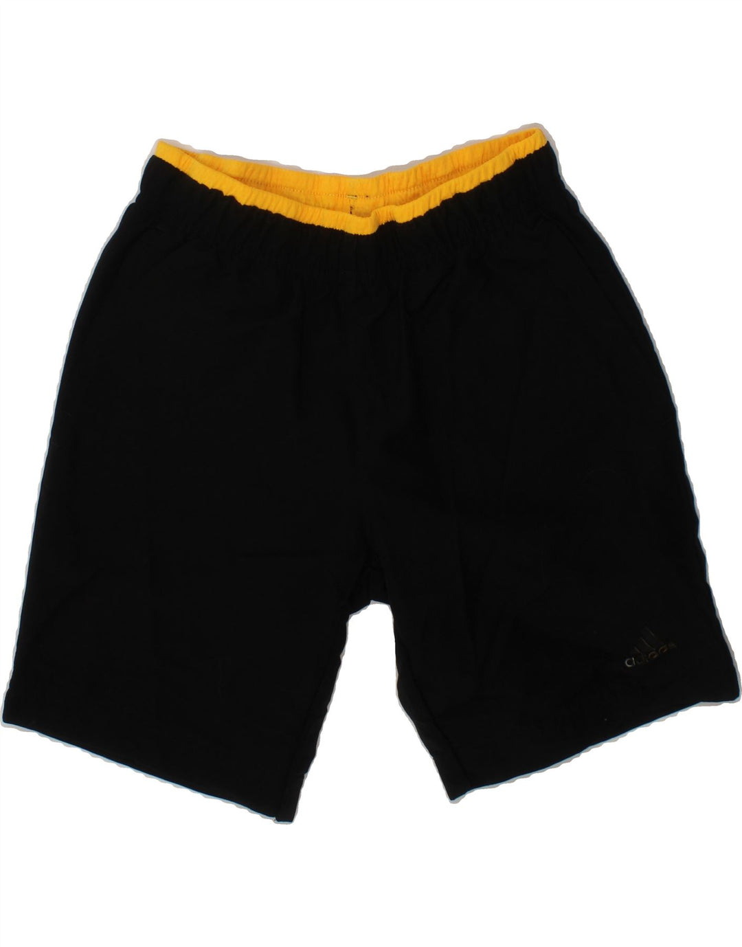 ADIDAS Boys Sport Shorts 7-8 Years Black Polyester Vintage Adidas and Second-Hand Adidas from Messina Hembry 
