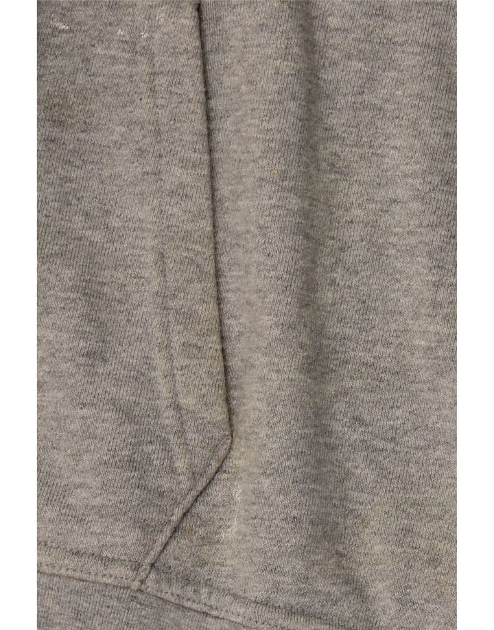 Adidas Dame Oversized Hoodie Jumper UK 14 Medium Grey Bomuld