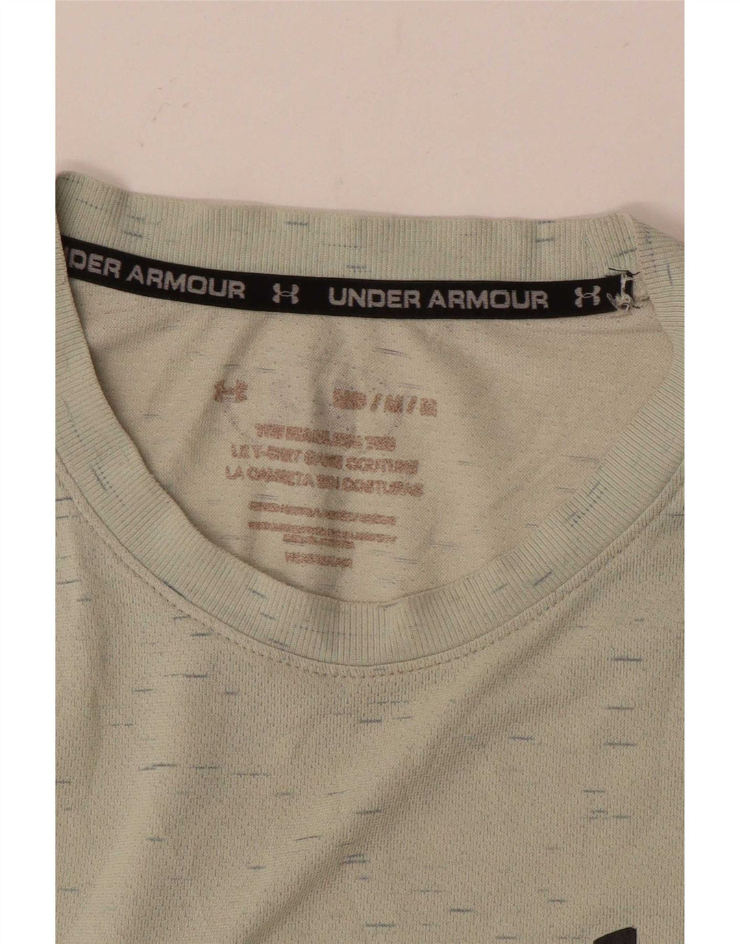 Under Armour Herre T-shirt Top Medium Blue Flecked