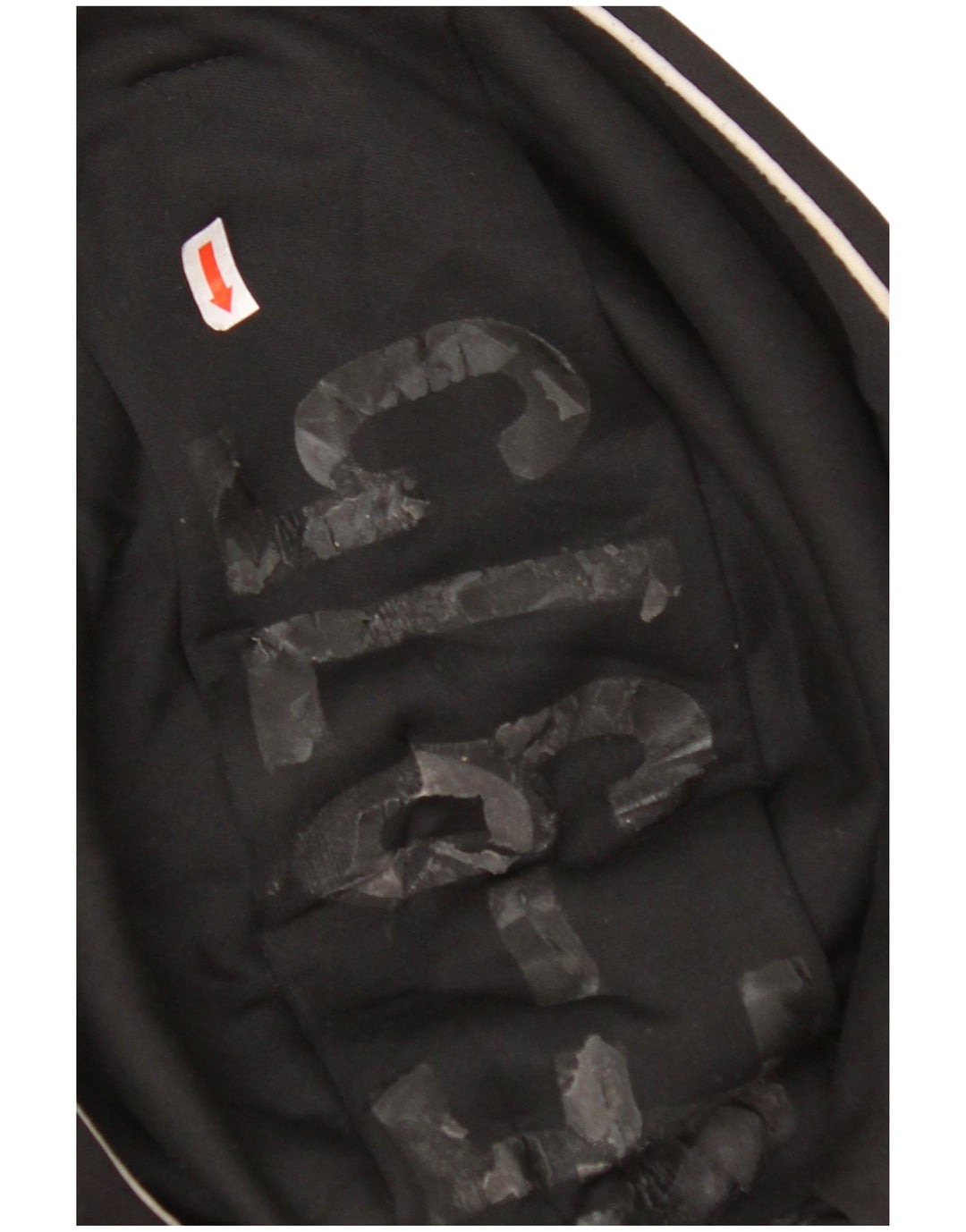 JACK & JONES Dame-hættetrøje med lynlås UK 14 Medium Black Colourblock