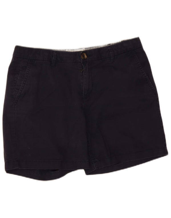 Fat Face Herre Chino Shorts UK 10 Small W31 Navy Blue Bomuld
