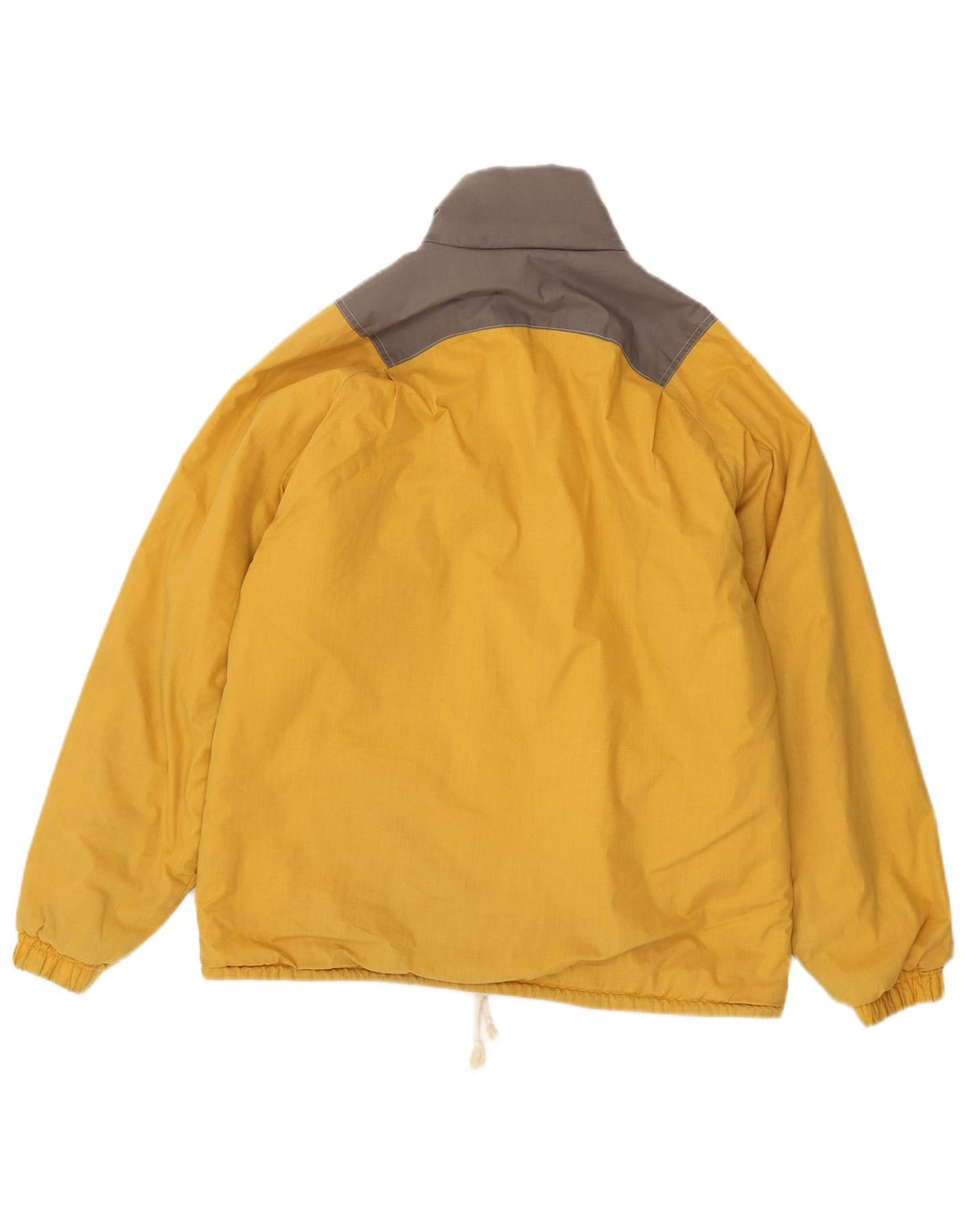 Anzi Besson Dame Windbreaker Jacket IT 42 Medium Yellow Colourblock