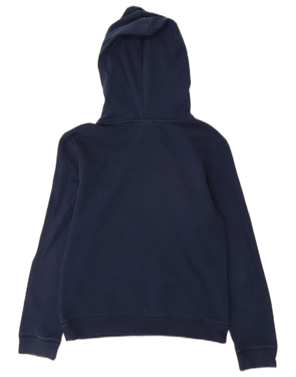 Under Armour Boys Cold Gear Hoodie Jumper 11-12 år Large Navy Blue