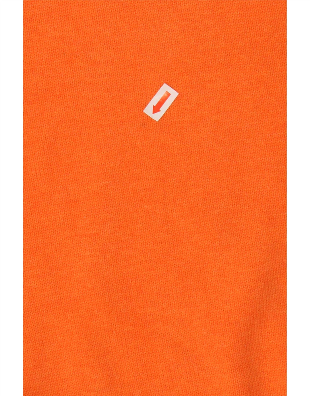 GANT Mens Zip Neck Jumper Sweater Medium Orange Cotton