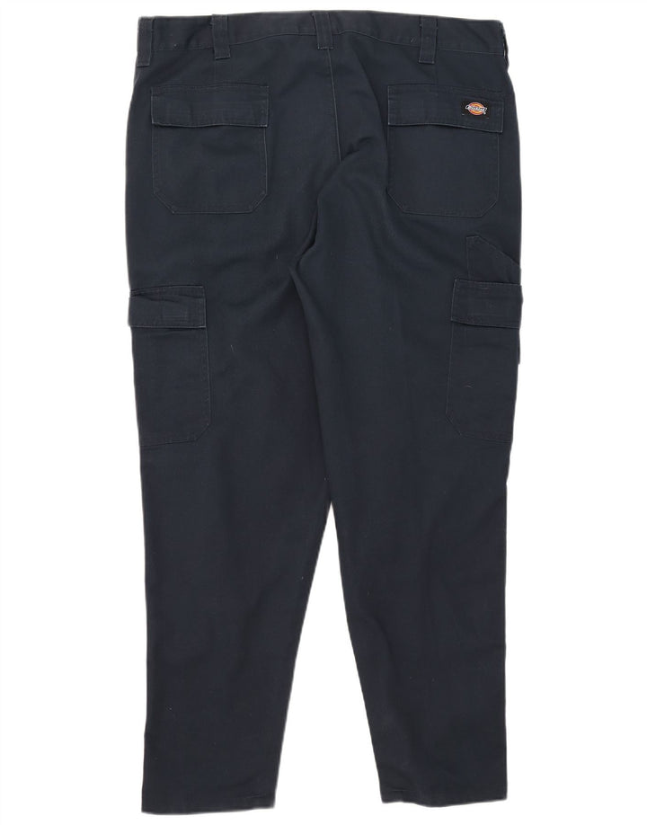 Dickies Herre Slim Cargo Bukser W38 L29 Navy Blue Polyester