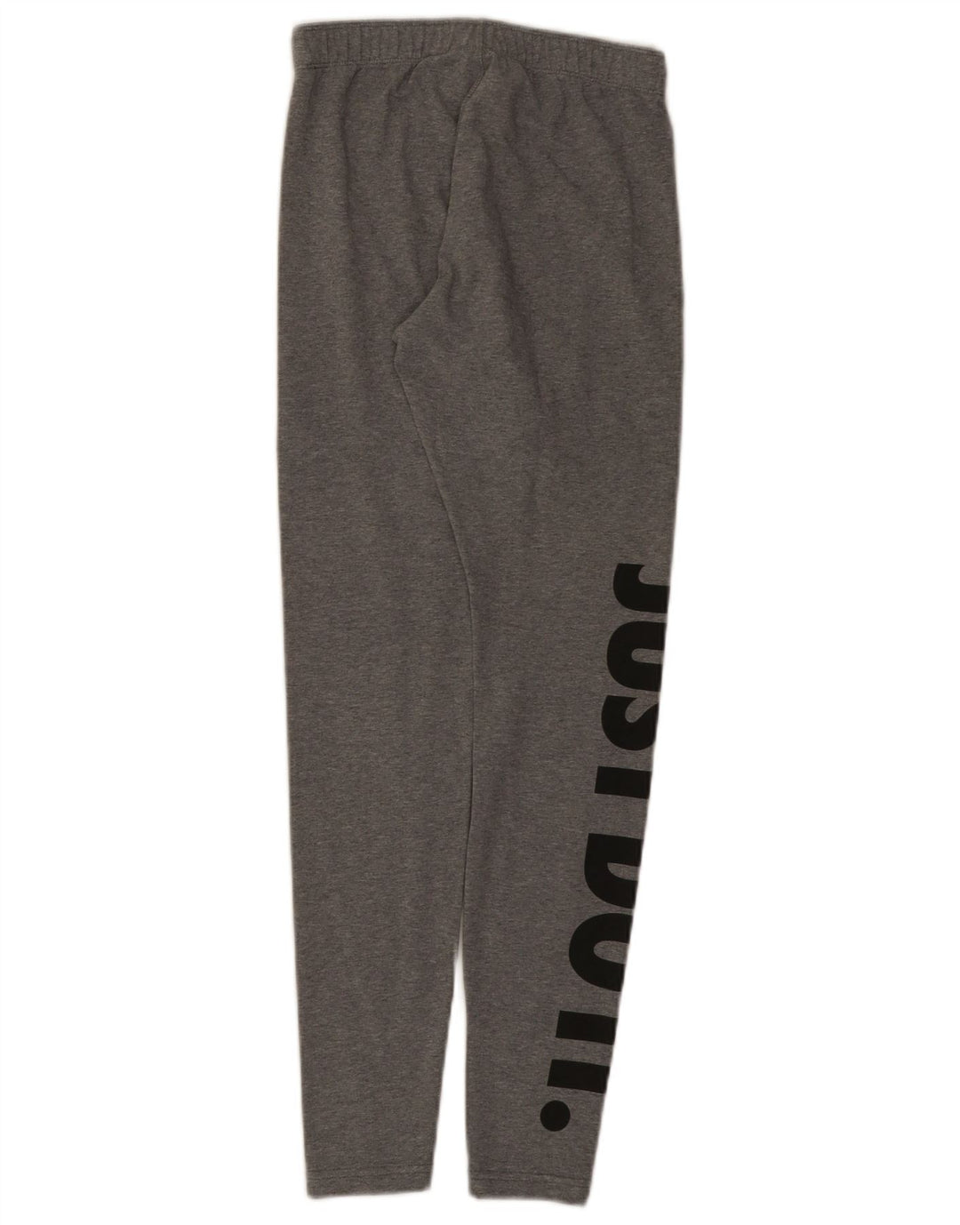 Nike Grafiske Leggings til kvinder UK 8 Små grå flækkede bomuld