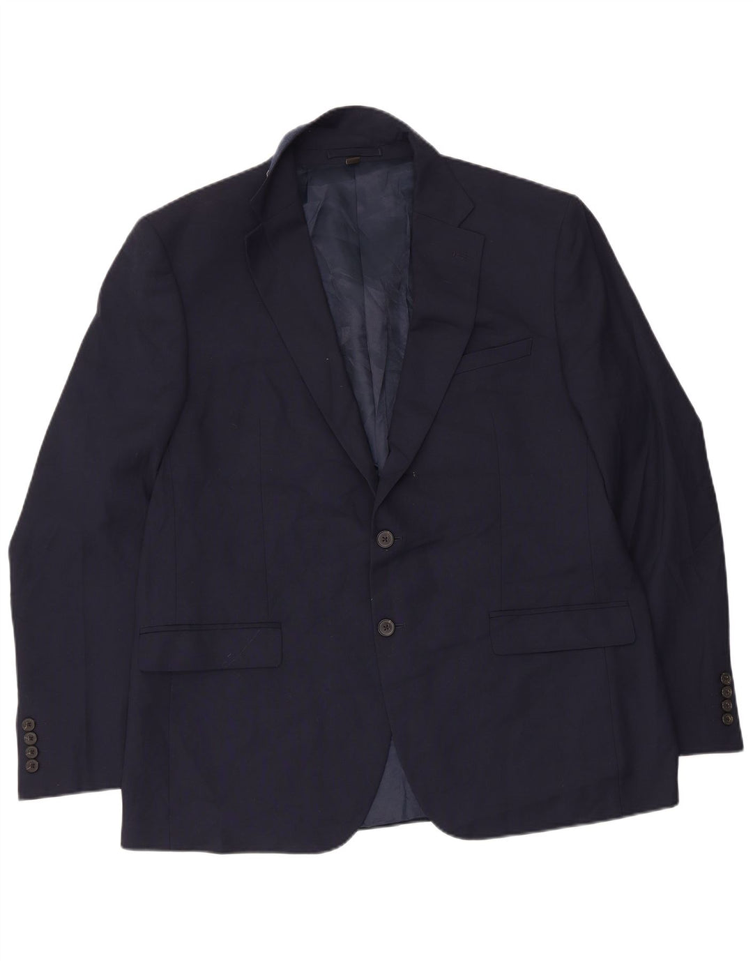 Marks & Spencer Herre 2-knaps Regular Fit Blazer-jakke UK 44 XL Marineblå