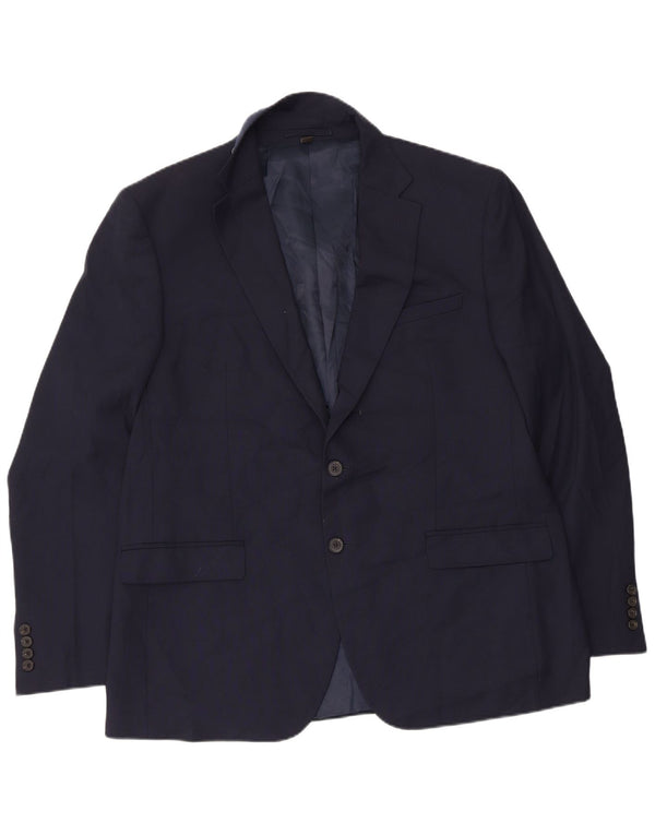 Marks & Spencer Herre 2-knaps Regular Fit Blazer-jakke UK 44 XL Marineblå
