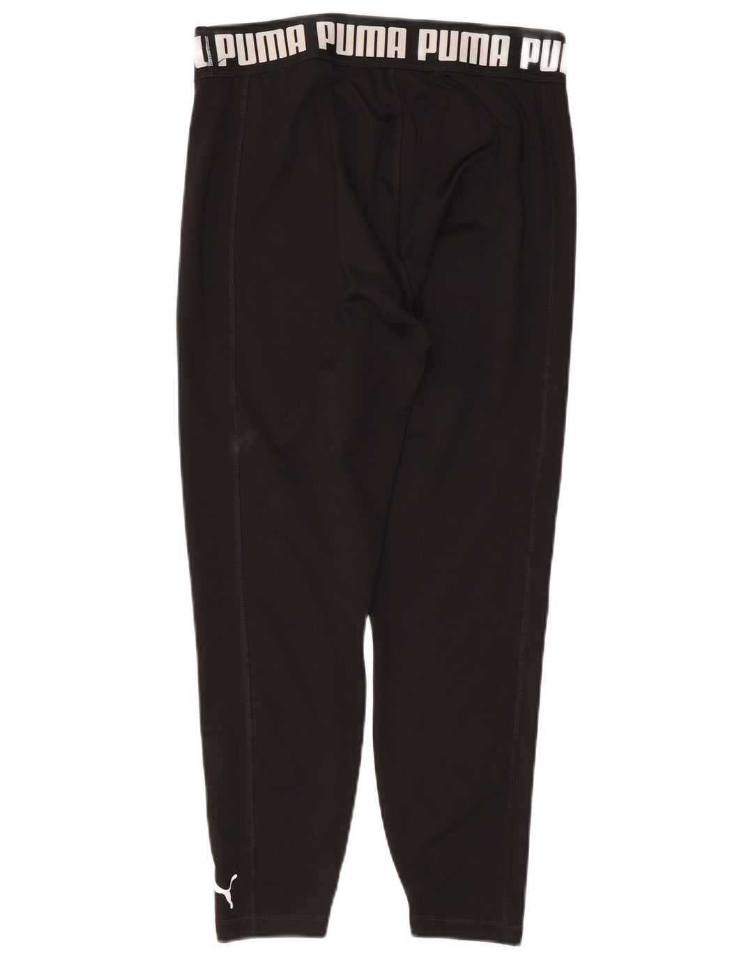 Puma Graphic Crop Leggings til kvinder UK 14 Large Black