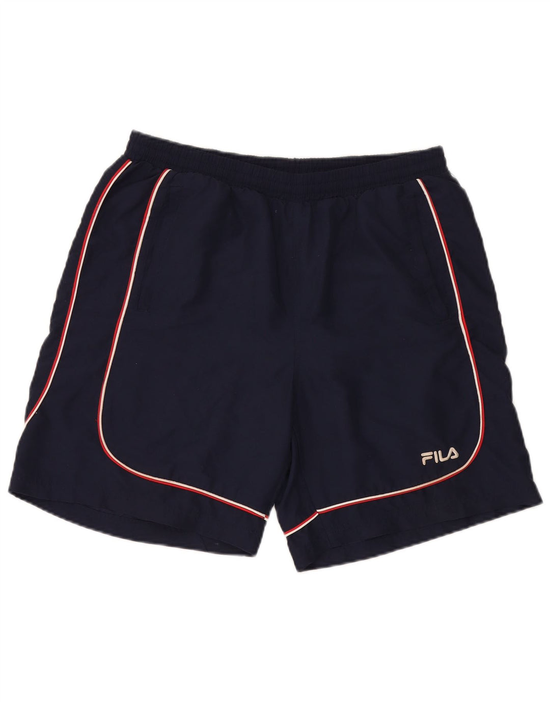 Fila Sportshorts til mænd, store marineblå polyester