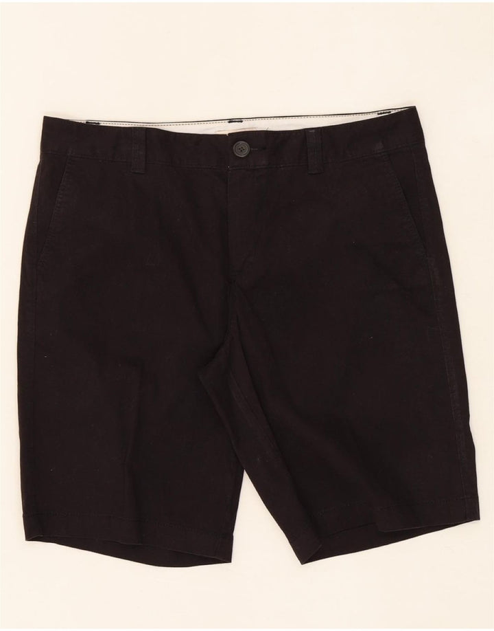 DOCKERS Womens Chino Shorts US 12 Large W32  Black Cotton Vintage Dockers and Second-Hand Dockers from Messina Hembry 