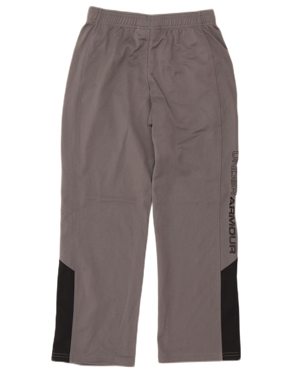 UNDER ARMOUR træningsbukser til piger 9-10 år mellemgrå farveblok