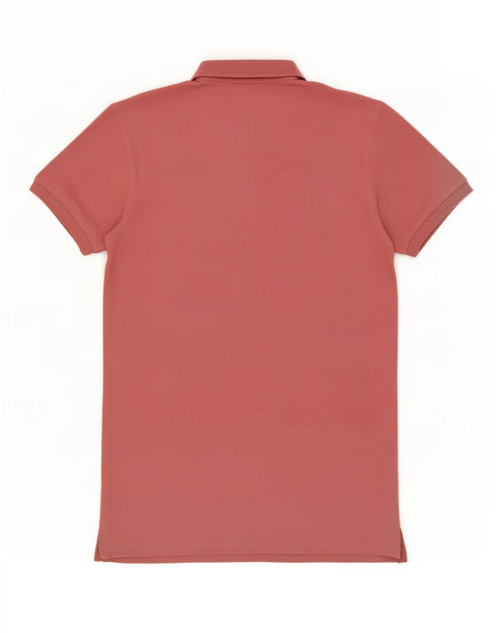 Benetton Herre Regular Polo Shirt Lille Pink Bomuld