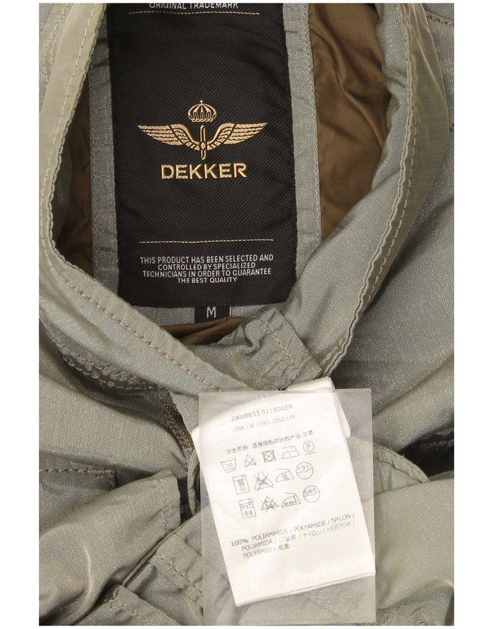 Dekker Herre Utility Jacket UK 38 Medium Grå Polyamid