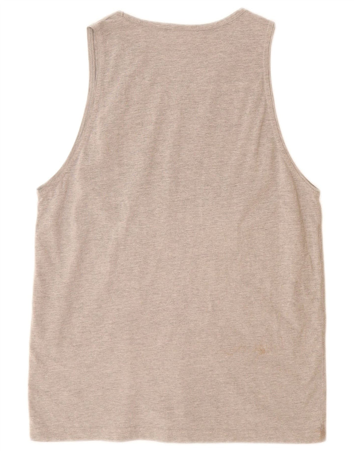 ASICS Piger Grafisk Vest Top 15-16 år XL Grå Flecked