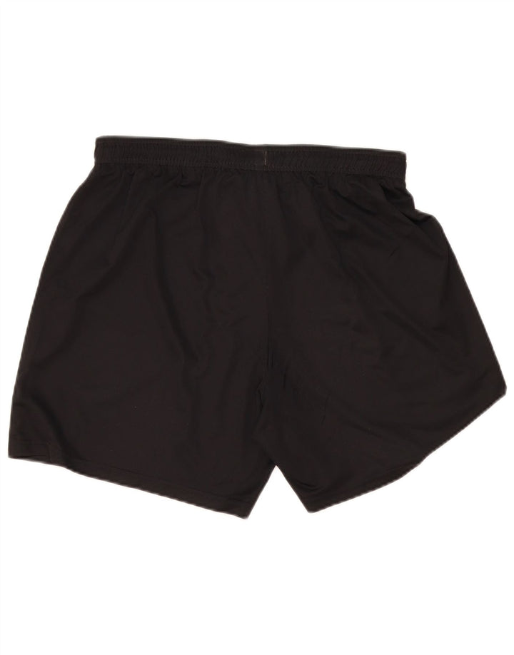 Nike Herre Dri Fit sportsshorts, store sorte polyester