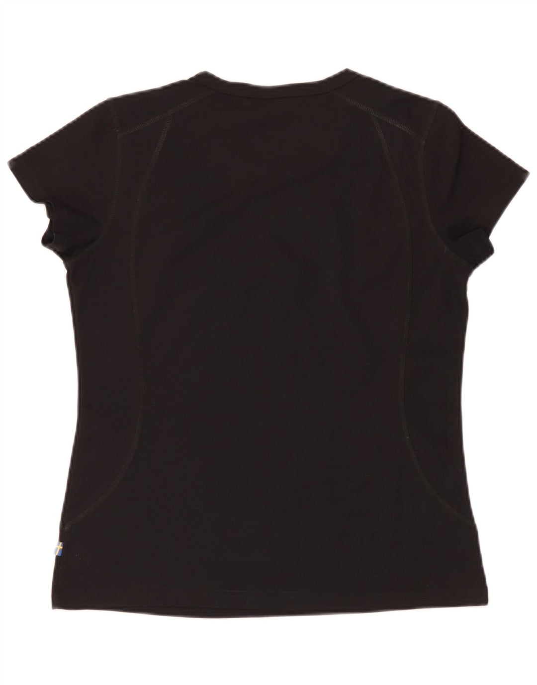 Fjall Raven T-Shirt Top UK 14 Medium Sort Polyester
