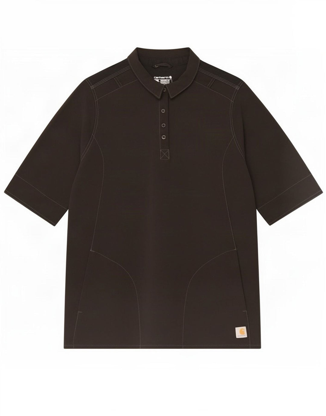 Carhartt Herre Modern Fit Kortærmet Pullover Shirt XL Sort Polyester