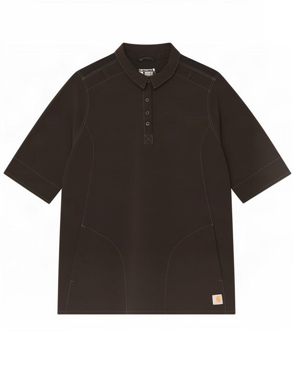 Carhartt Herre Modern Fit Kortærmet Pullover Shirt XL Sort Polyester
