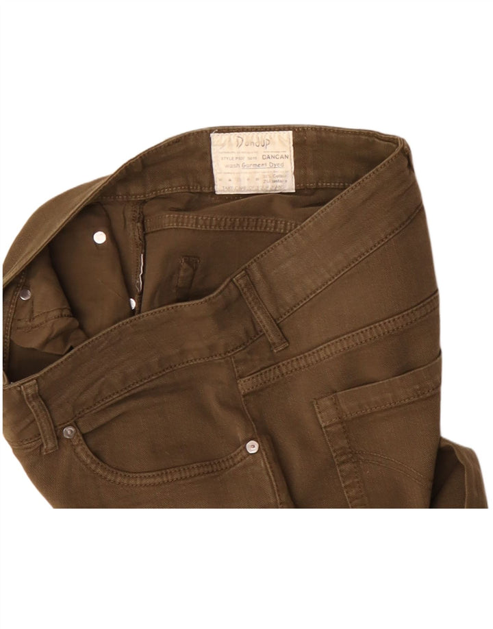 Vintage Slim Jeans til kvinder W32 L31 Brun bomuld