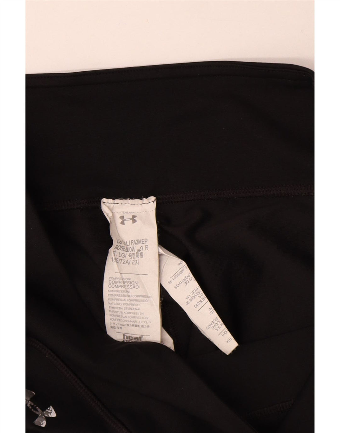 Under Armour Kvinders Grafiske Capri Leggings UK 14 Large Black Polyester