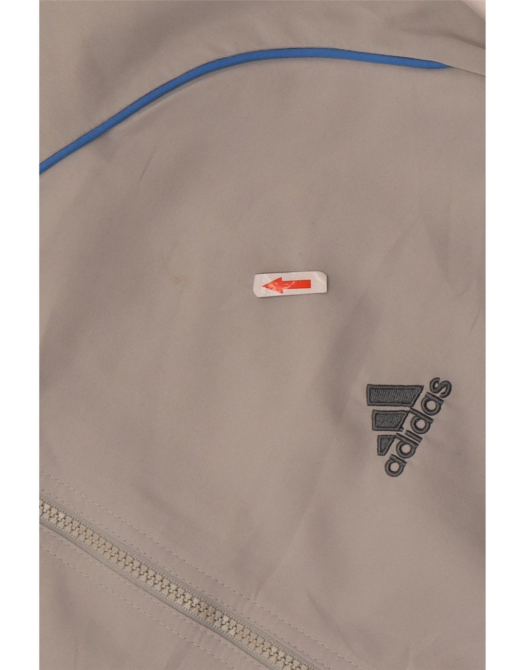 Adidas Træningsdragt til mænd Topjakke UK 42/44 Stor Grå Polyester