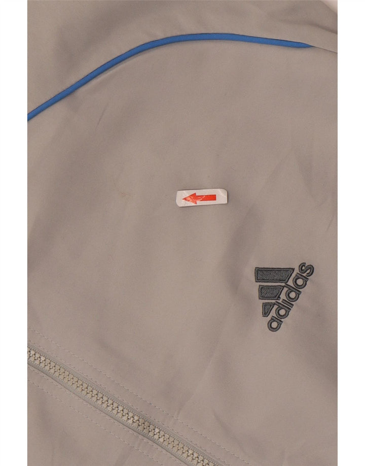 Adidas Træningsdragt til mænd Topjakke UK 42/44 Stor Grå Polyester