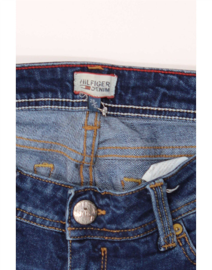 Tommy Hilfiger Dame Slim Jeans W28 L32 Blå Bomuld