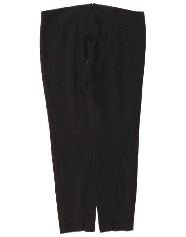 French Connection Dame tilspidsede Casual Bukser UK 12 Medium W34 L27 Sort