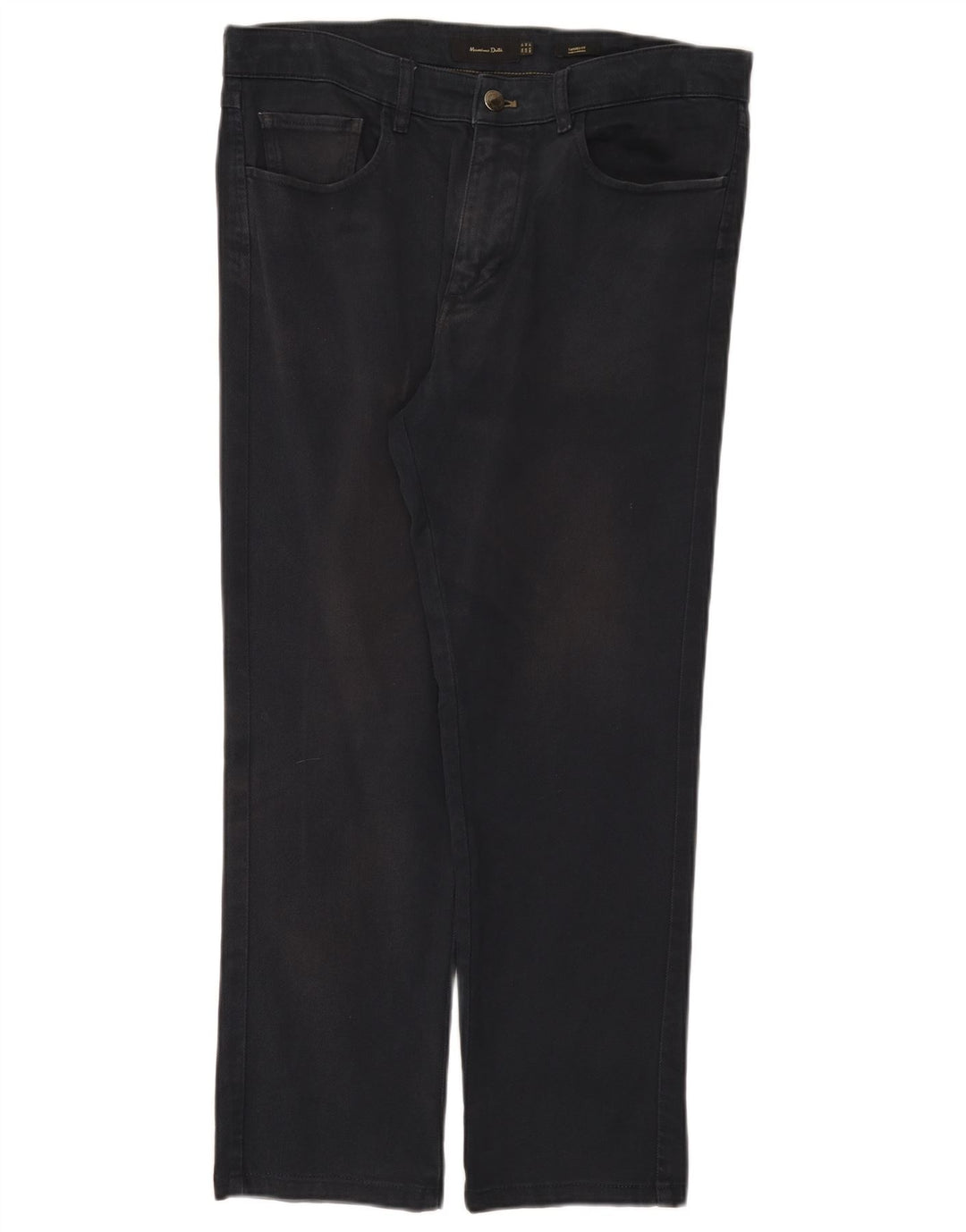Massimo Dutti Herre Tapered Jeans EU 40 Medium W31 L26 Navy Blue