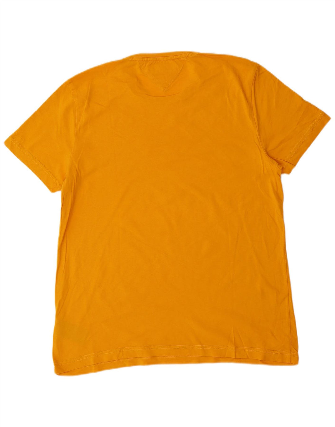 Tommy Hilfiger Herre Grafisk T-Shirt Top Stor Gul Bomuld