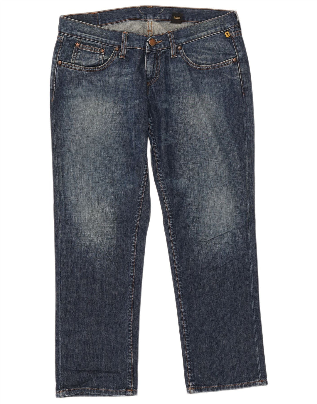 Meltin' Pot Dame Straight Jeans W31 L27 Blå Bomuld