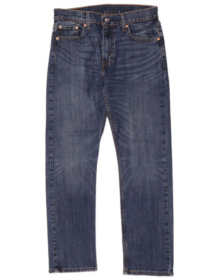 Levi's Herre 513 Slim Jeans W30 L30 Blå Bomuld