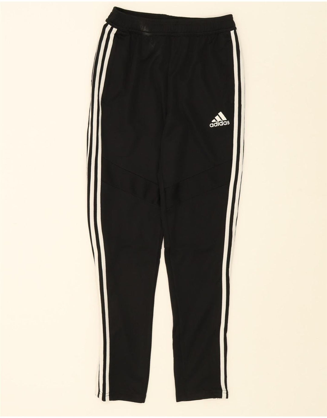 ADIDAS Boys Climacool Tracksuit Trousers 13-14 Years  Black Polyester Vintage Adidas and Second-Hand Adidas from Messina Hembry 