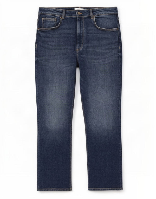 Zara Womens Straight Jeans EU 46 2XL W36 L26 Blue