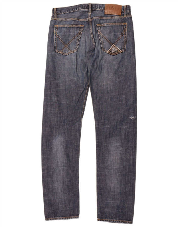 Roy Rogers Straight Jeans til mænd W32 L35 Marineblå bomuld
