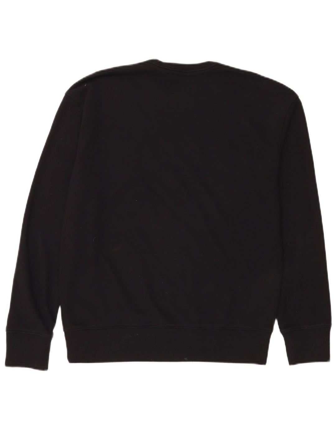 Hollister Herre Grafisk Sweatshirt Jumper Lille sort bomuld