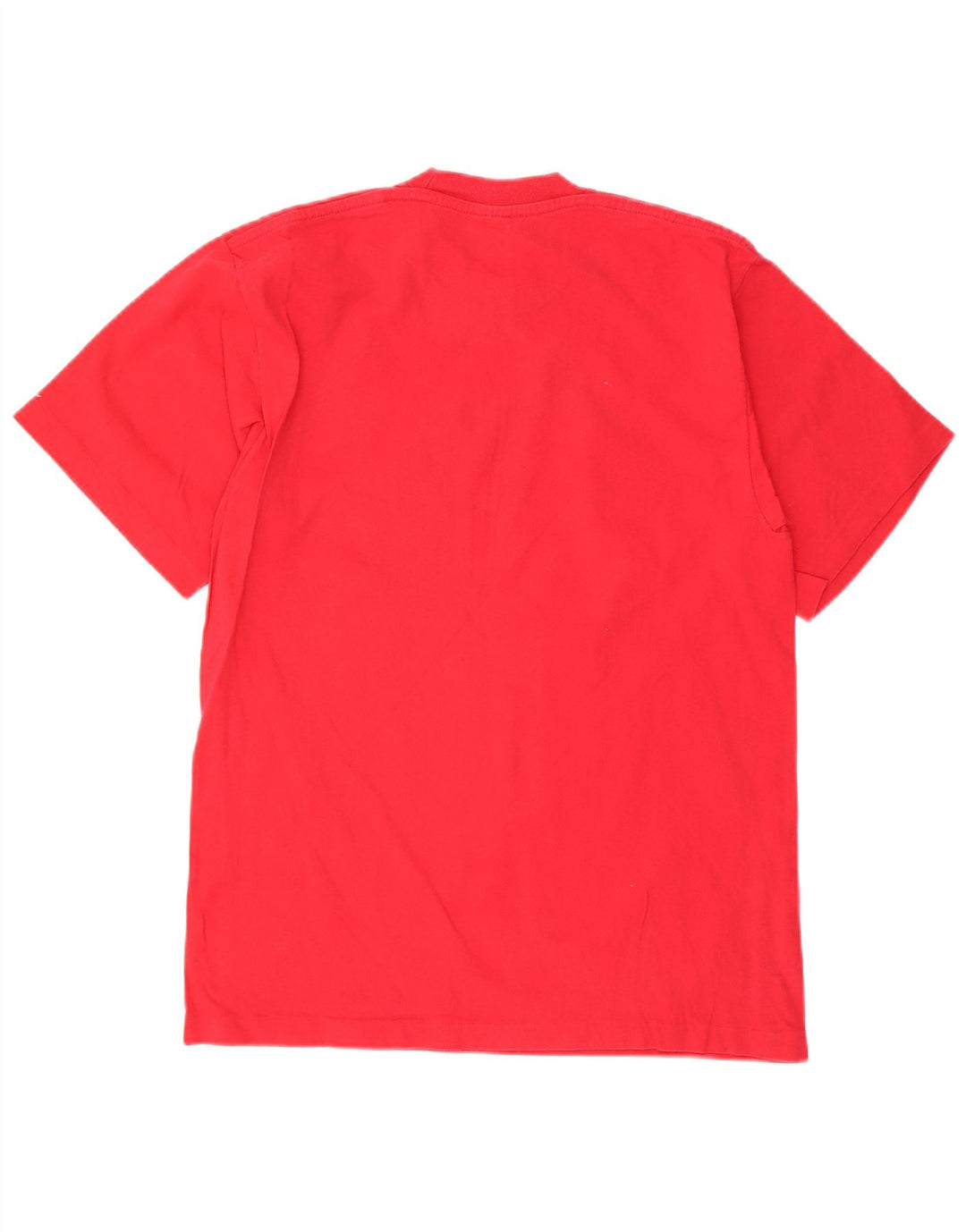 Champion Herre Grafisk T-Shirt Top Medium Rød