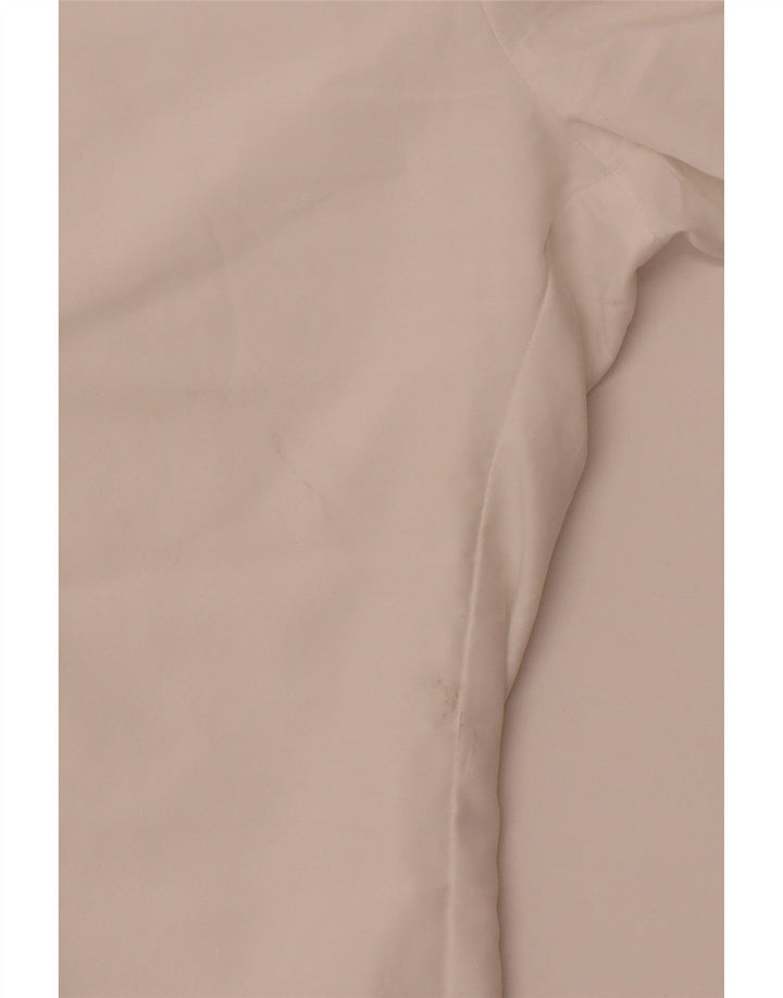 NIKE Capri træningsdragtbukser til kvinder UK 8/10 Small White Sports