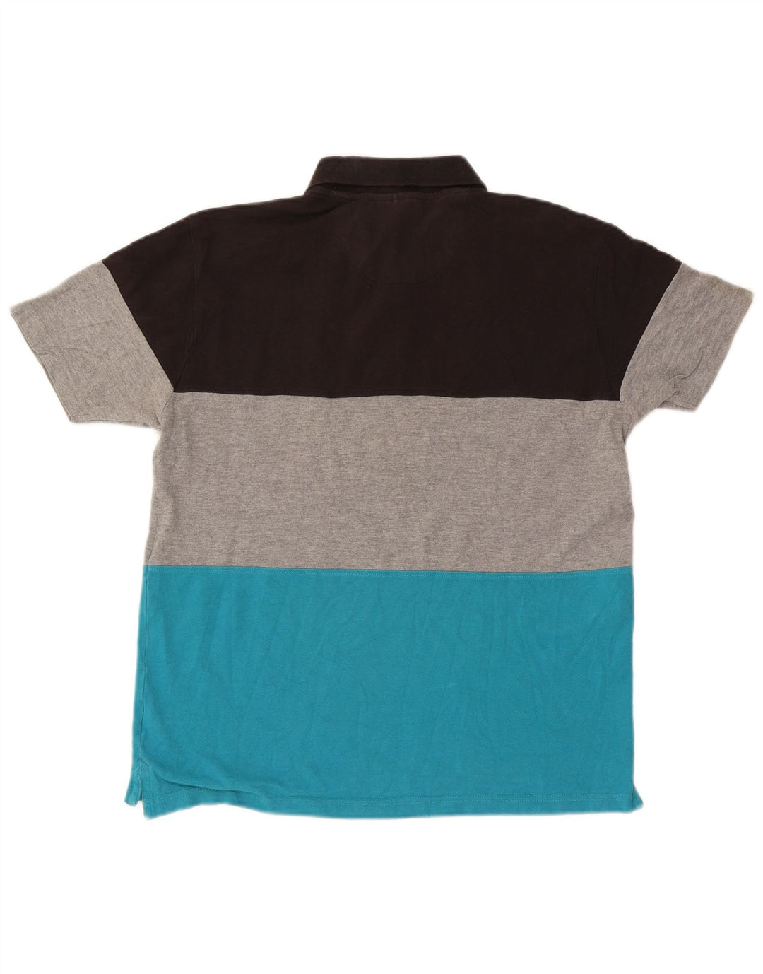 Pierre Cardin Herre grafisk poloshirt Stor flerfarvet farveblok