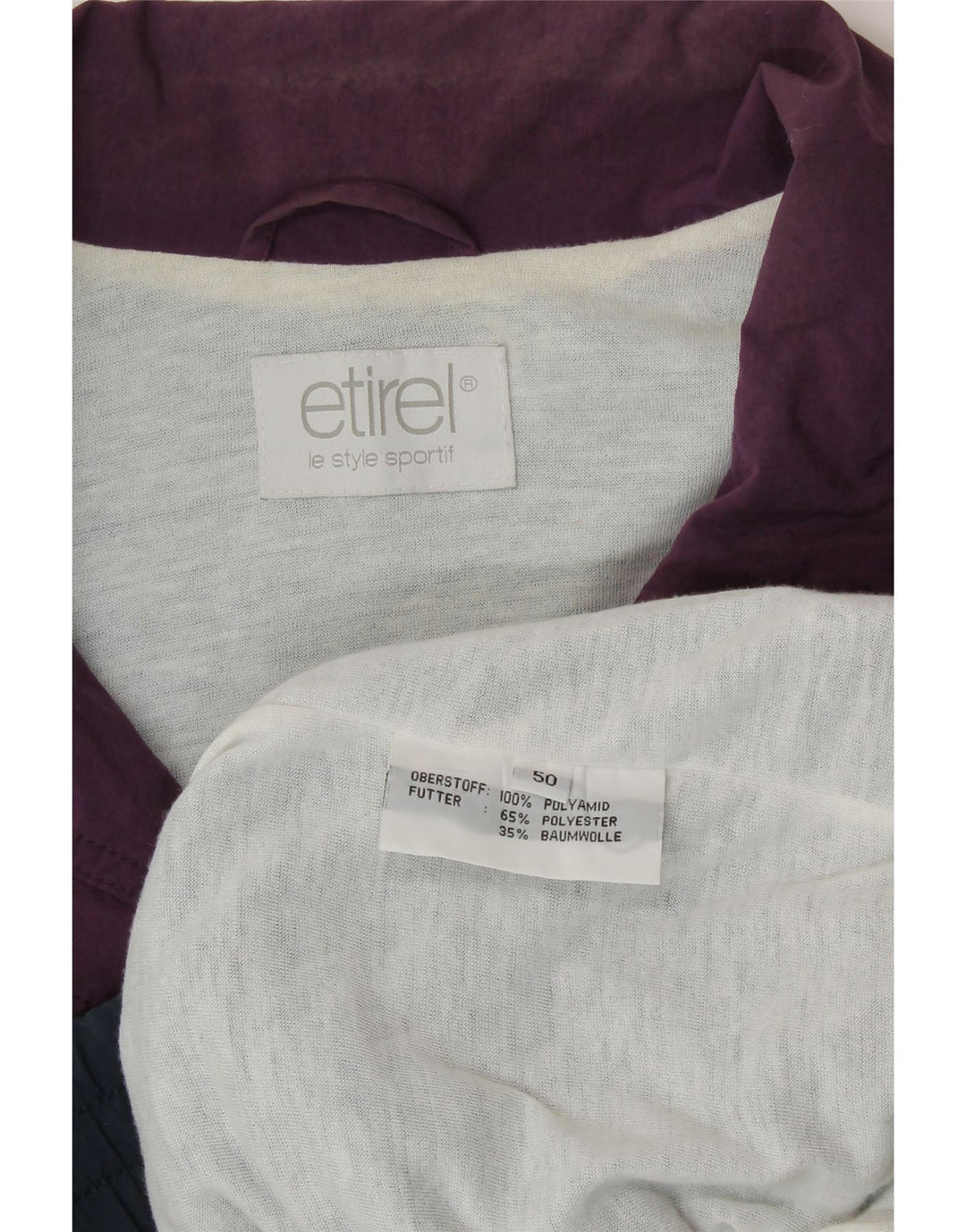 ETIREL Herre Loose Fit træningsdragt Topjakke IT 50 Medium Blue Colourblock