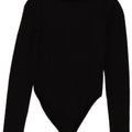 Zara langærmet bodysuit til kvinder UK 8 Lille sort polyamid