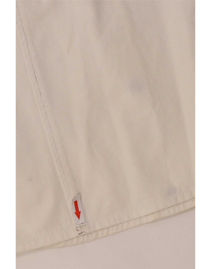 Weekend Dame A-Line Nederdel UK 14 Medium W30 Hvid Bomuld