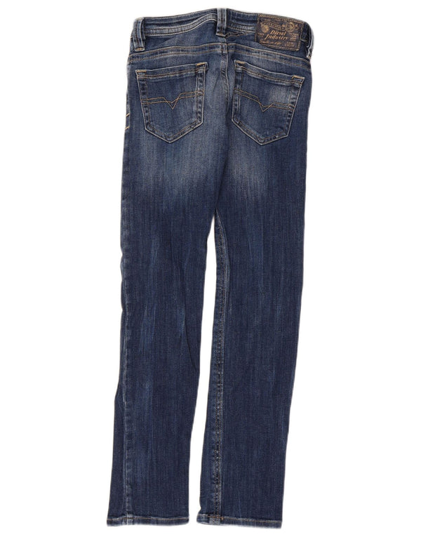Diesel Boys Thavar Straight Jeans 7-8 År W26 L25 Blå Bomuld