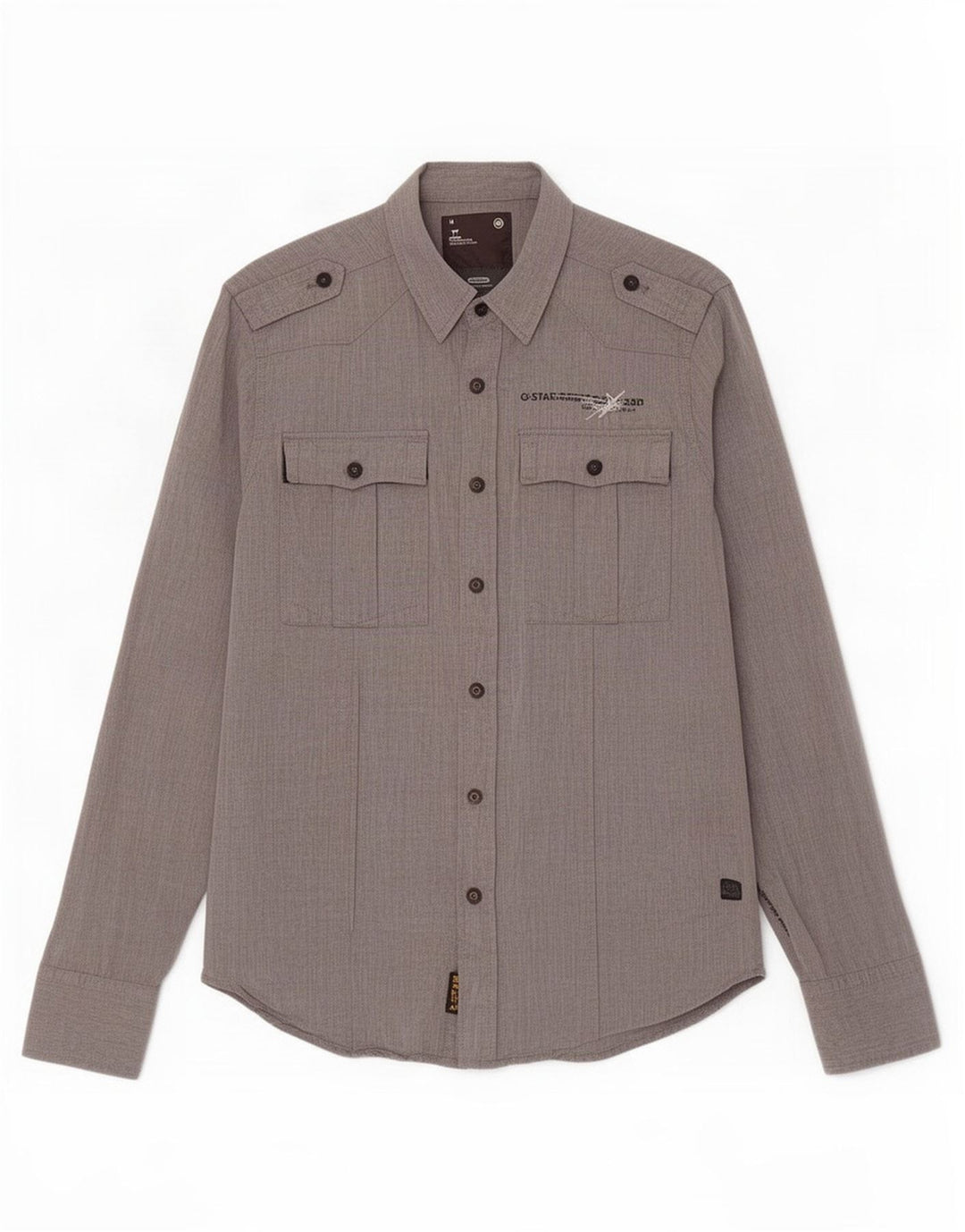 G-Star Herre Military Shirt Medium Grey Bomuld