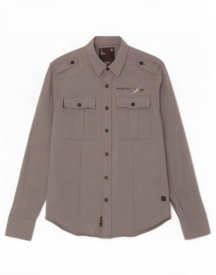 G-Star Herre Military Shirt Medium Grey Bomuld