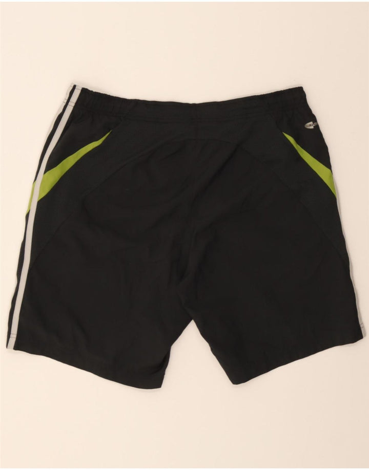 ADIDAS Mens Clima 365 Sport Shorts Medium  Black Polyester Vintage Adidas and Second-Hand Adidas from Messina Hembry 