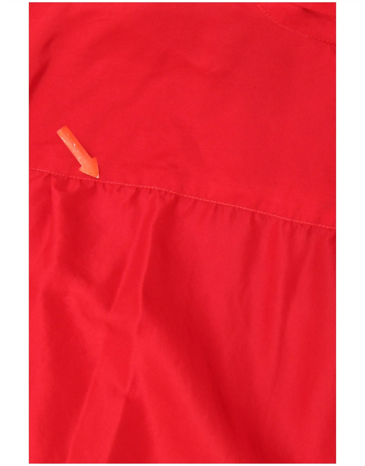 Vintage dameskjorte bluse EU 38/40 Medium Rød