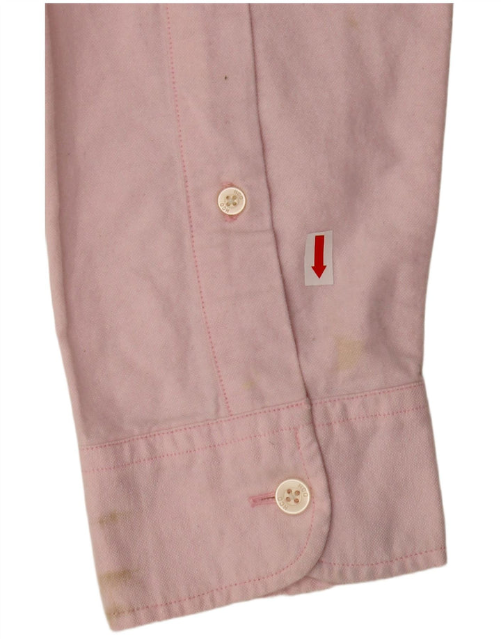 Hollister herreskjorte lille pink bomuld